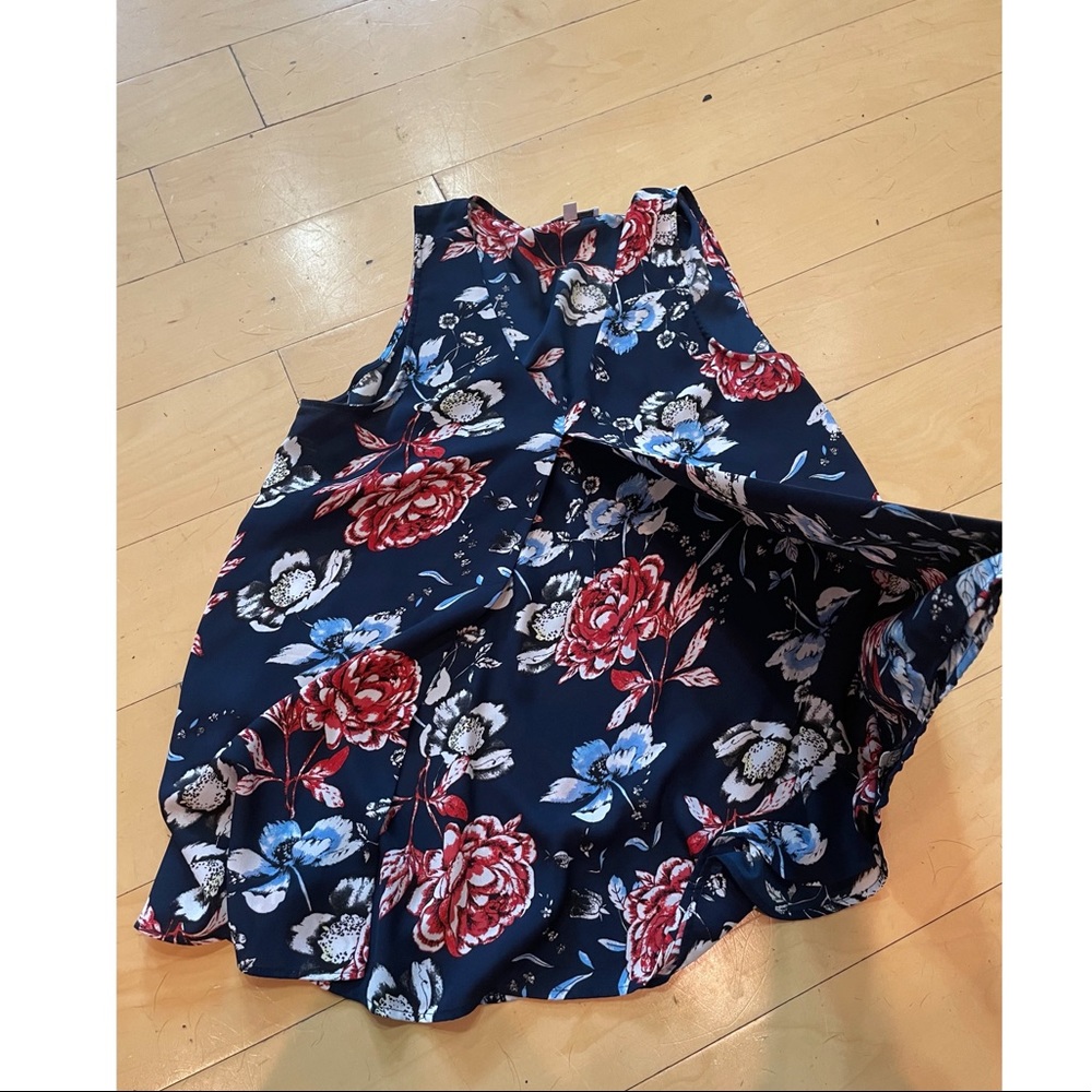 DR2 Floral Tank Top Women’s Size L
